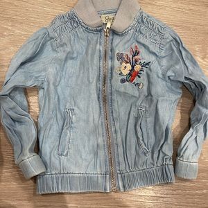 Jessica Simpson Jean Bomber jacket size 24 months